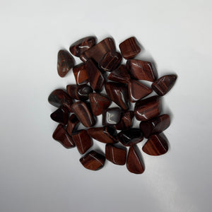 Small Red Tiger Eye Polished Stone