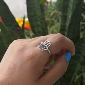 Evil Eye Adjustable Rings