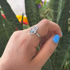 Evil Eye Adjustable Rings