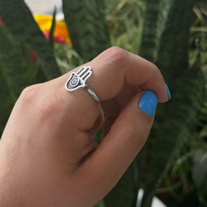 Evil Eye Adjustable Rings