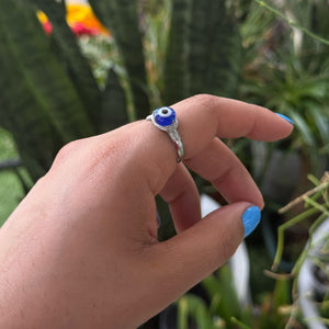 Evil Eye Adjustable Rings