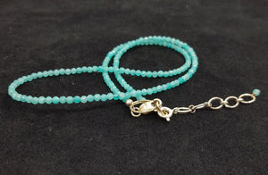 Natural Faceted Beads Necklace,  Pyrite, Lapis Lazuli, Amazonite, Peridot, Citrine, Moonstone, Carnelian, Tourmaline,