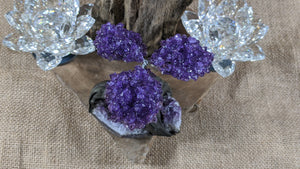 Amethyst Tree Of Life Amethyst Tree Gemstone Healing Gemstone tree - quartz tree - raw amethyst cluster - chakra tree - crystal tree