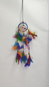 Rainbow one Circle Dream Catcher Home Decor/ Boho Decor/ Bedroom Decor/ Nursery Decor