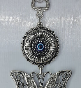 Butterfly Evil Eye Wall Hanging